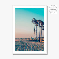 Newport Beach Vintage Fine Art Photo Print, California Wall Poster, Orange County USA, SoCal