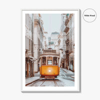 Lisbon Fine Art Photo Print, Tram 28, Lisboa Portugal Wall Decor Poster
