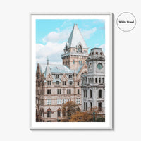Syracuse New York Fine Art Photo Print, Fall Scenery Poster, Upstate NY USA