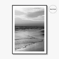 Huntington Beach Black and White Fine Art Photo Print, Orange County California Poster