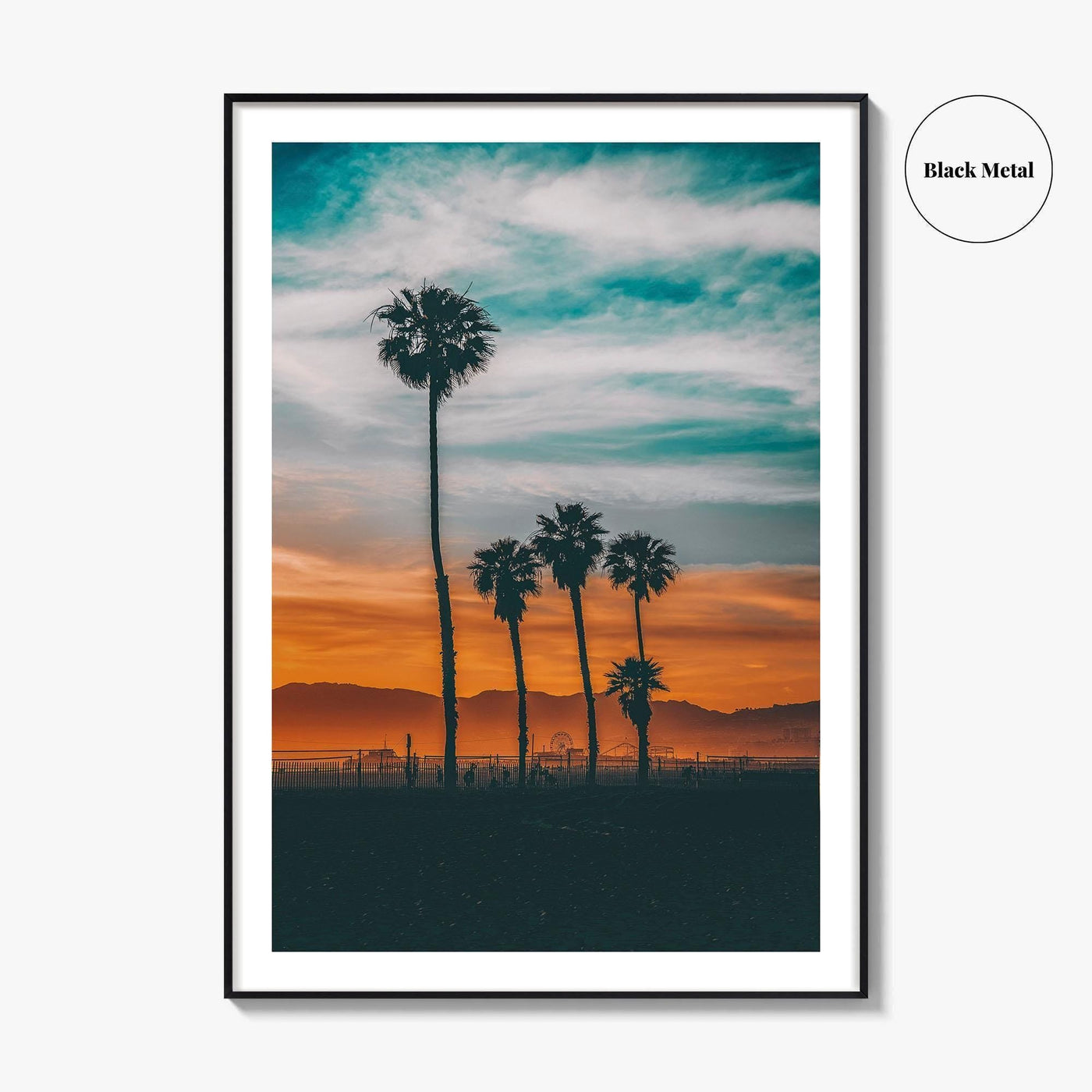 Venice Beach Fine Art Photo Print, Los Angeles, California, USA Poster, Palm Trees