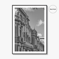 San Jose Costa Rica Black and White Fine Art Photo Print, City Wall Poster