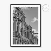 San Jose Costa Rica Black and White Fine Art Photo Print, City Wall Poster
