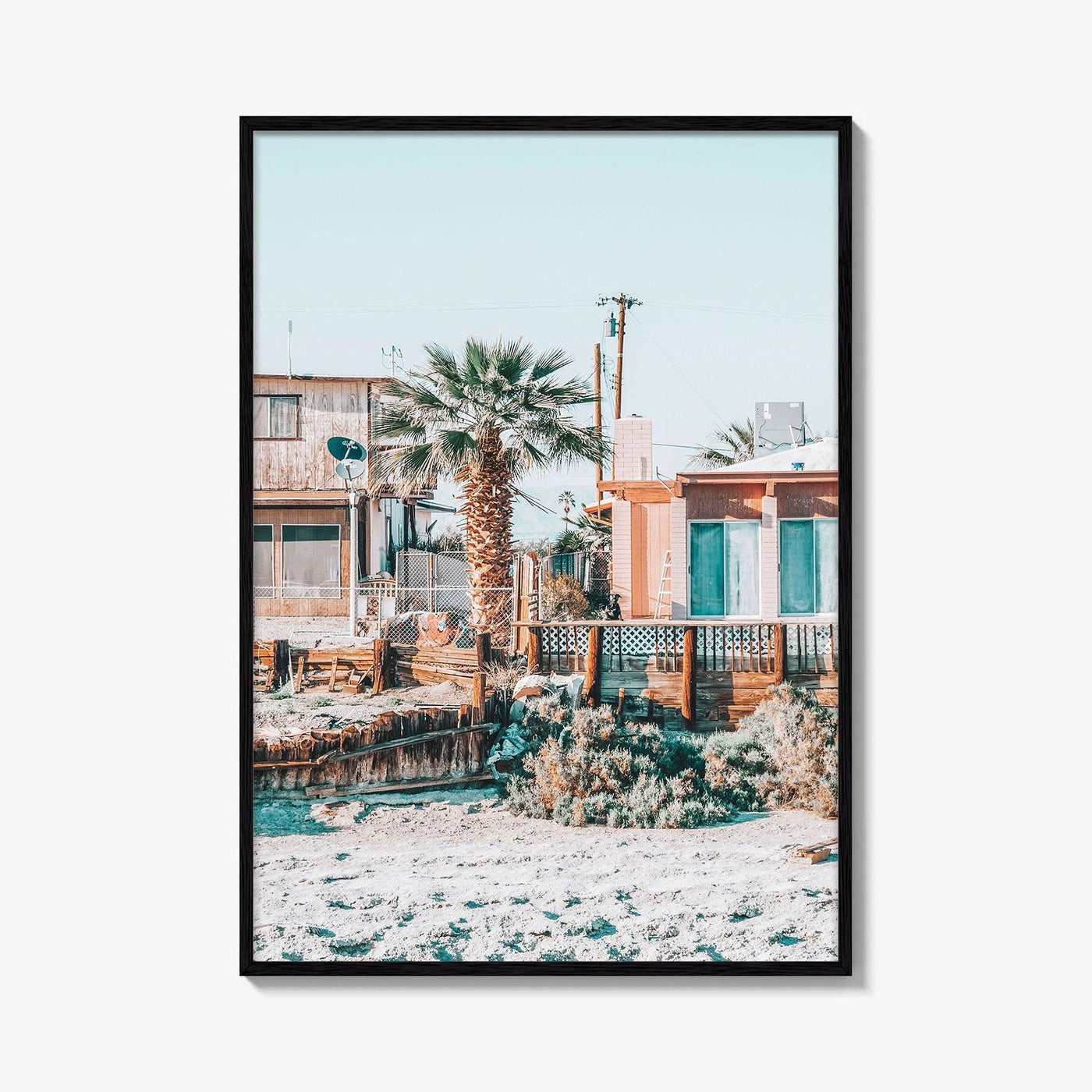 Salton Sea Beach Fine Art Photo Print, California, USA, Wall Decor, Photo Poster