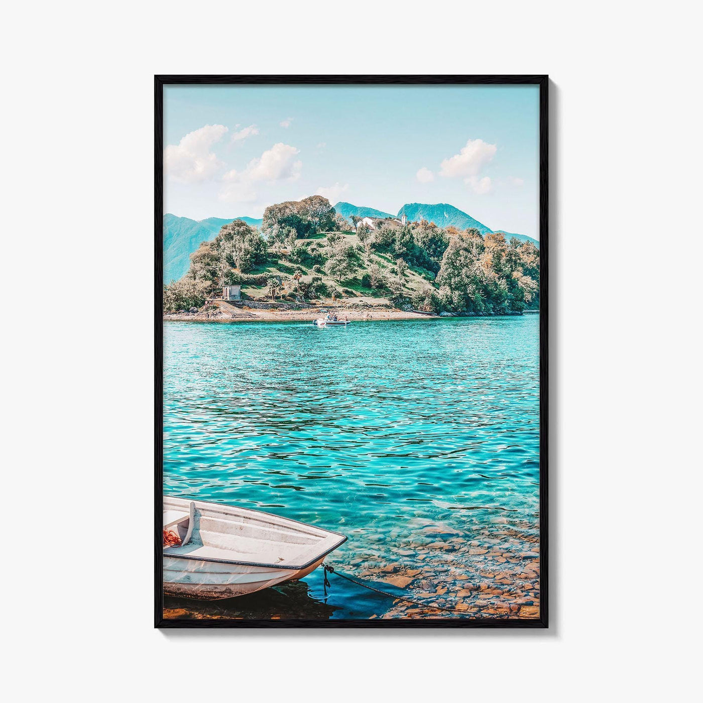 Lake Como Fine Art Photo Print, Comacina Island, Ossuccio, Lombardy Italy Wall Poster