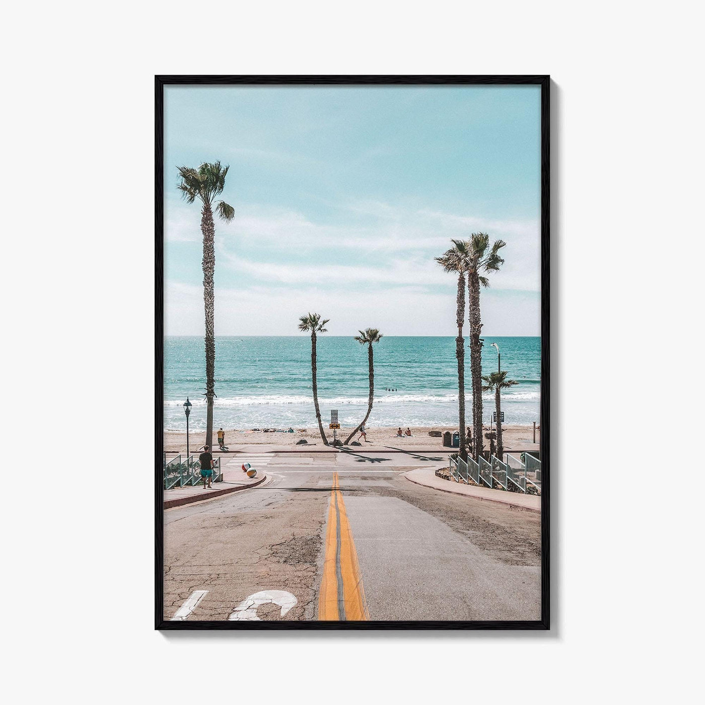 Oceanside Fine Art Photo Print, Pier, Beach, California, USA, Wall Poster