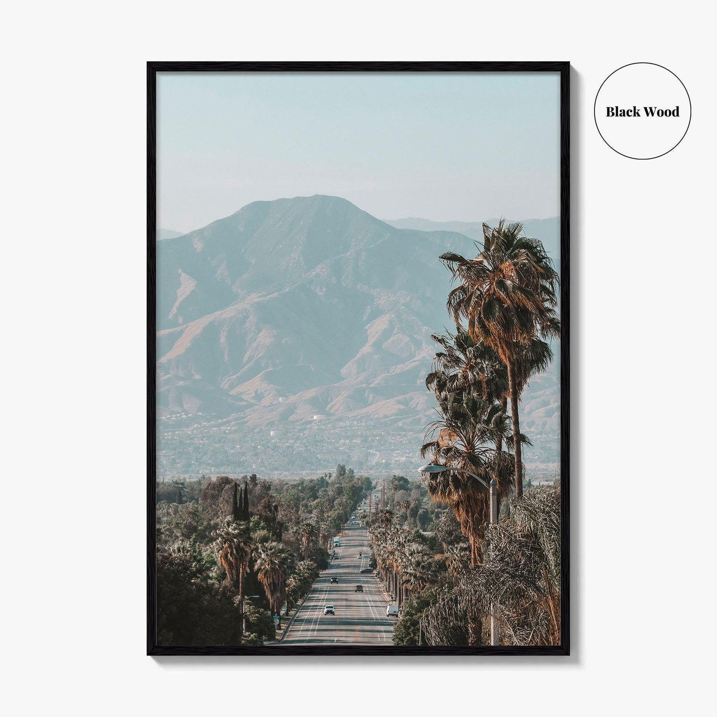 Redlands Fine Art Photo Print, California, San Bernardino Mountains Poster