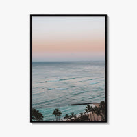 Waikiki Beach Fine Art Photo Print, Honolulu, Oahu, Hawaii USA Wall Poster