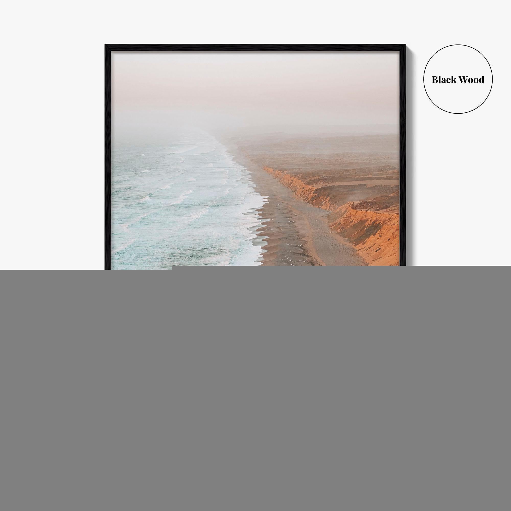 Point Reyes National Seashore Fine Art Photo Print, South Beach Overlook, California Poster