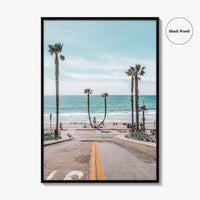 Oceanside Fine Art Photo Print, Pier, Beach, California, USA, Wall Poster