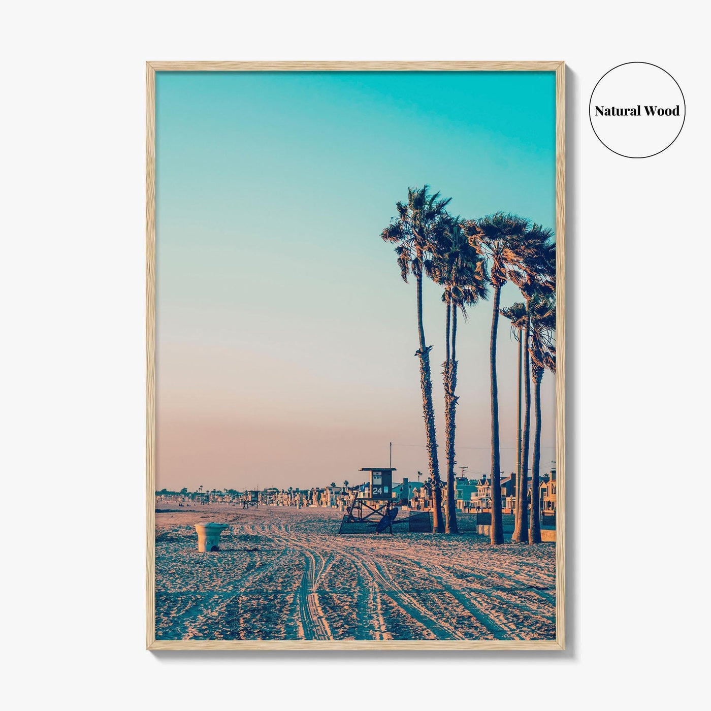 Newport Beach Vintage Fine Art Photo Print, California Wall Poster, Orange County USA, SoCal