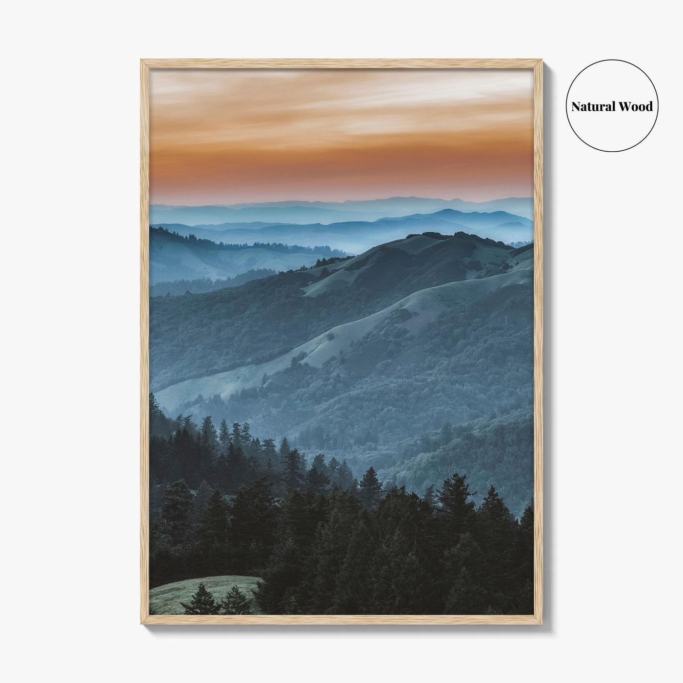 Marin County Fine Art Photo Print, California, USA, Landscape Poster