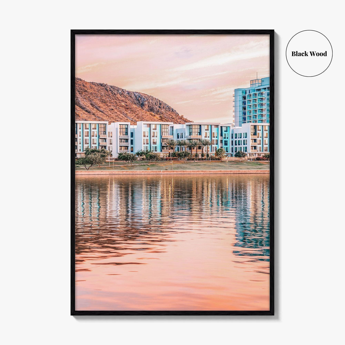Tempe Fine Art Photo Print, Town Lake, Arizona, Phoenix, USA, Wall Decor, Poster