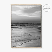 Huntington Beach Black and White Fine Art Photo Print, Orange County California Poster
