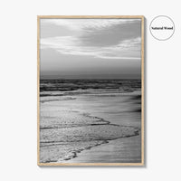 Huntington Beach Black and White Fine Art Photo Print, Orange County California Poster