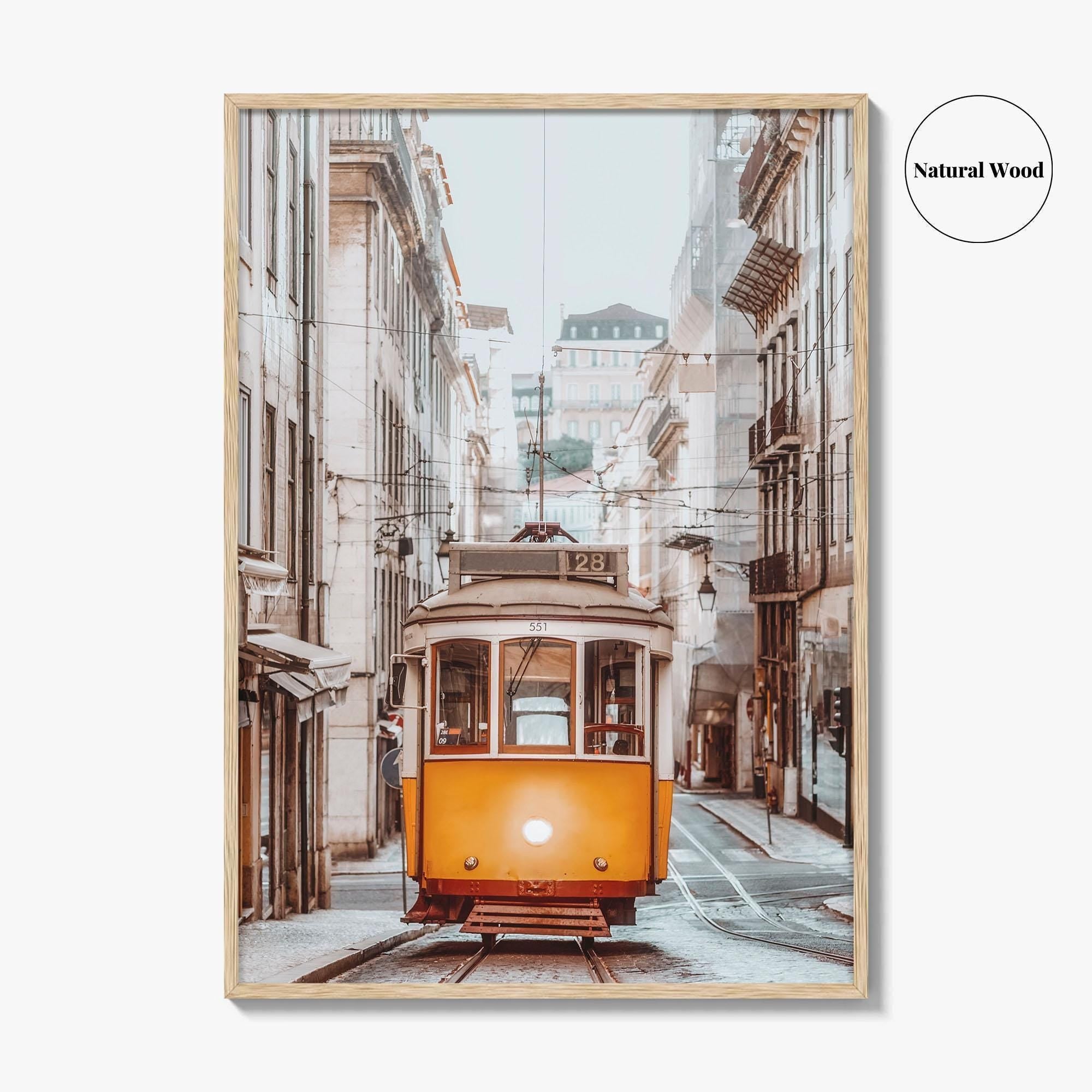 Lisbon Fine Art Photo Print, Tram 28, Lisboa Portugal Wall Decor Poster