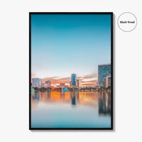 Orlando Skyline Fine Art Photo Print, Downtown Lake Eola Park, Florida USA Poster