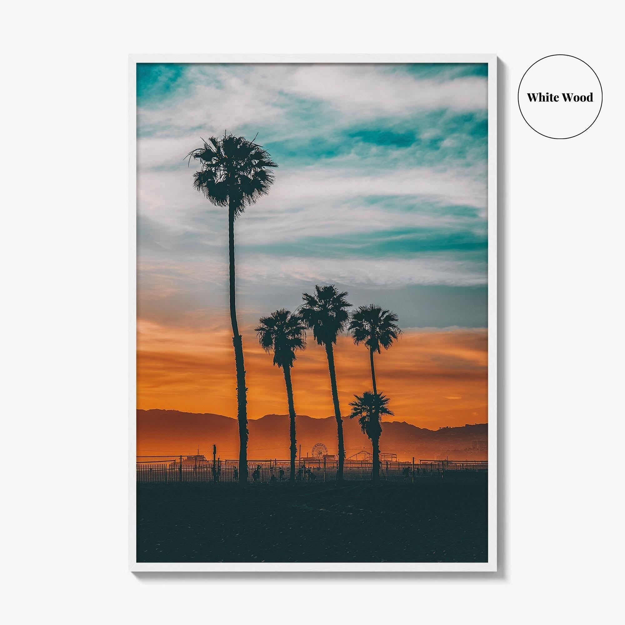 Venice Beach Fine Art Photo Print, Los Angeles, California, USA Poster, Palm Trees