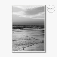 Huntington Beach Black and White Fine Art Photo Print, Orange County California Poster
