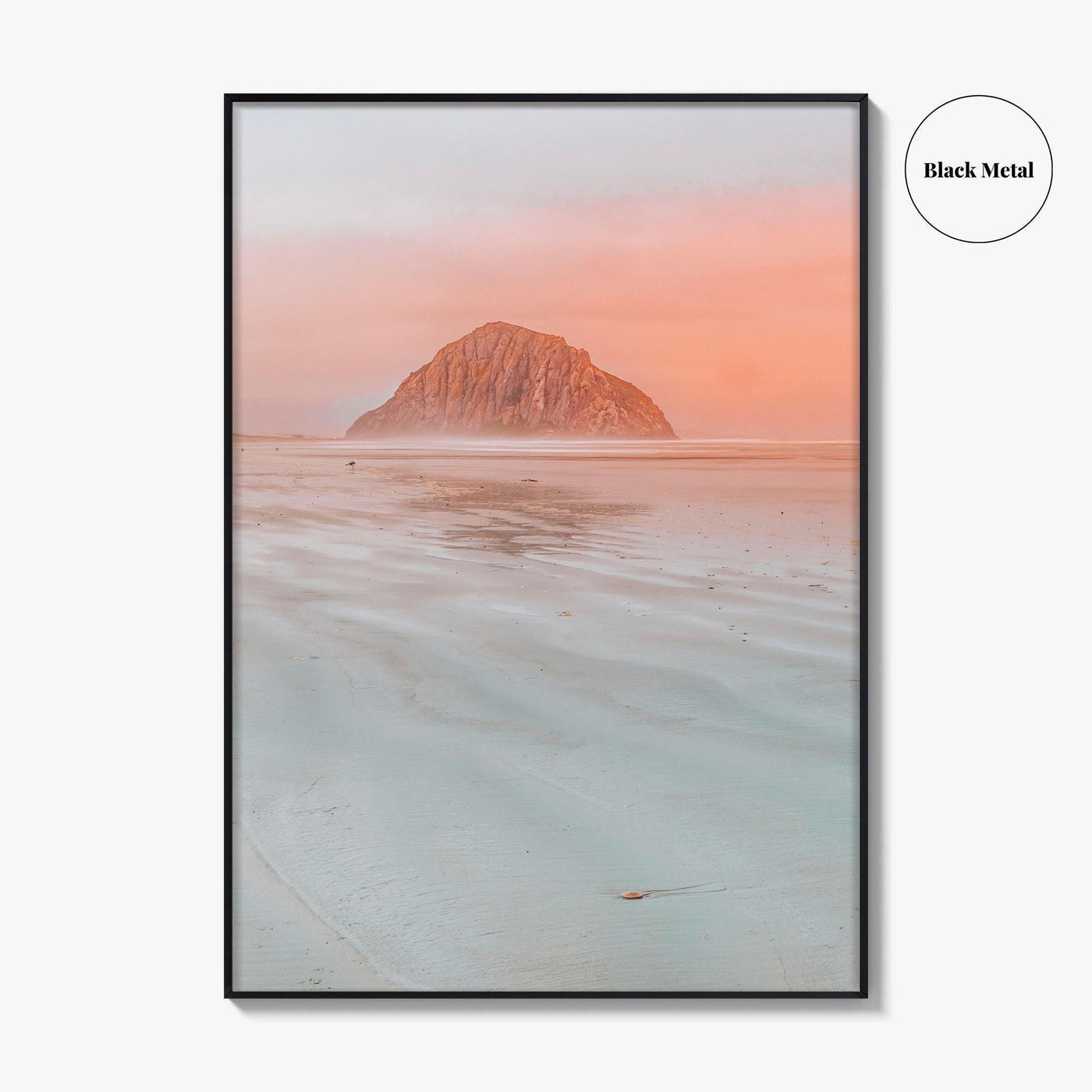 Morro Bay Beach Fine Art Photo Print, Morro Rock California Poster