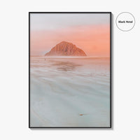 Morro Bay Beach Fine Art Photo Print, Morro Rock California Poster