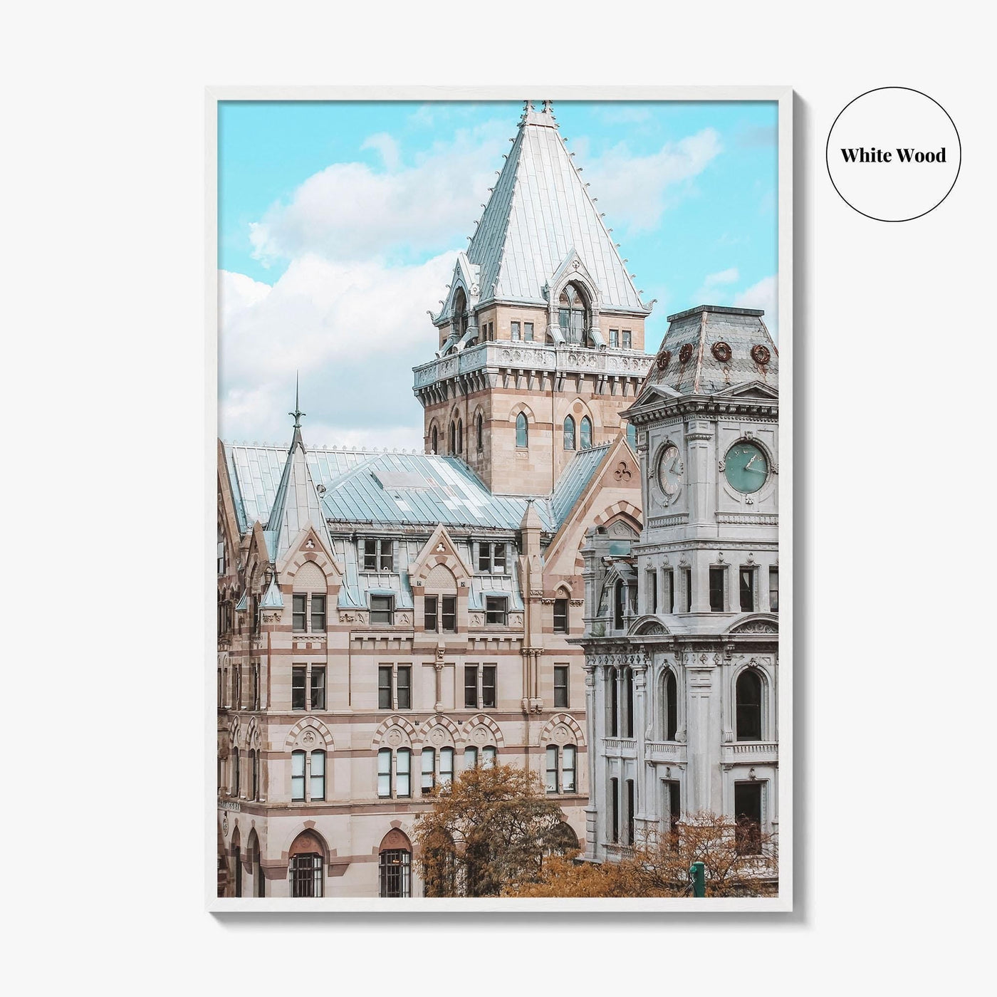Syracuse New York Fine Art Photo Print, Fall Scenery Poster, Upstate NY USA