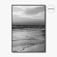 Huntington Beach Black and White Fine Art Photo Print, Orange County California Poster