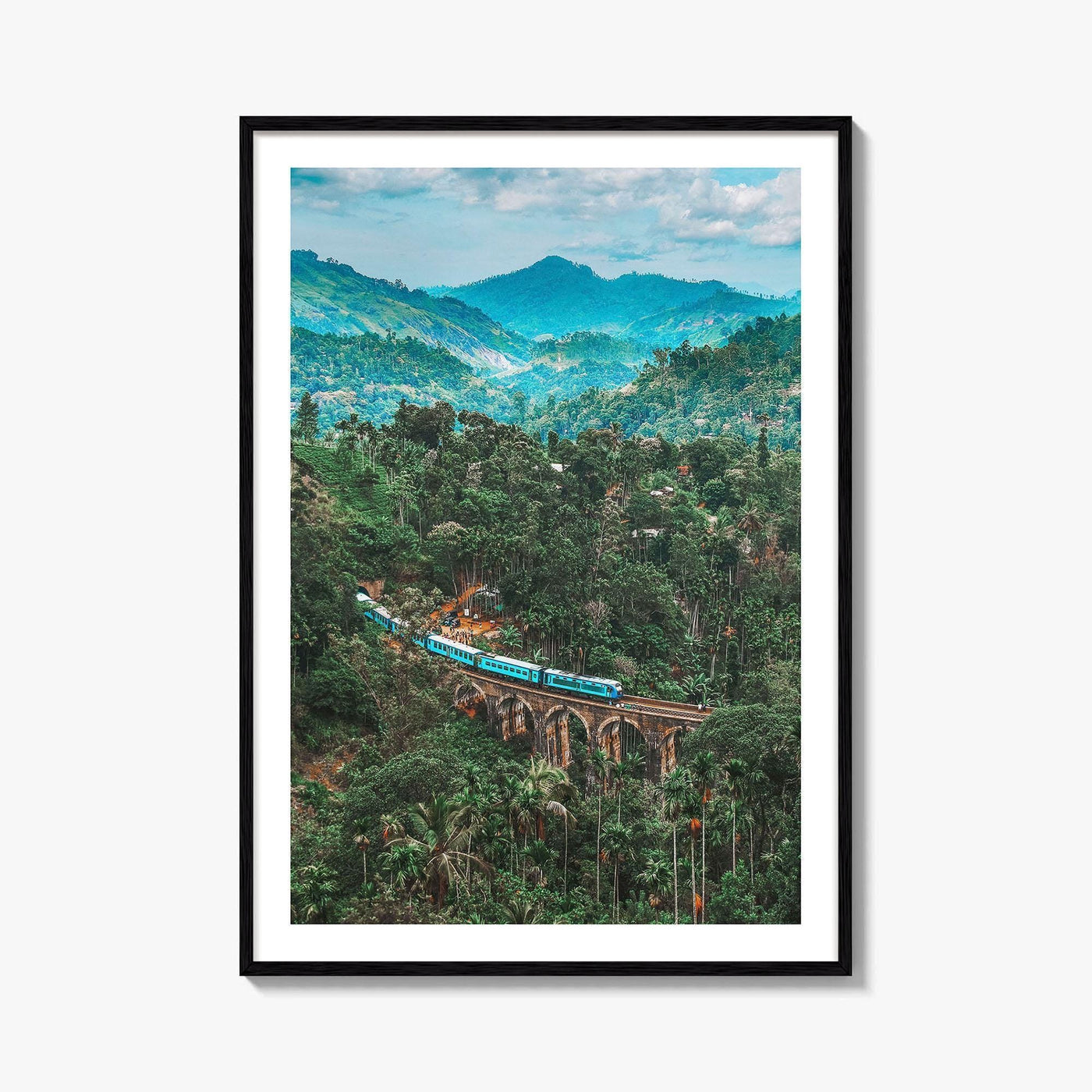 Sri Lanka Fine Art Photo Print, Kandy To Ella Train, Railway Poster