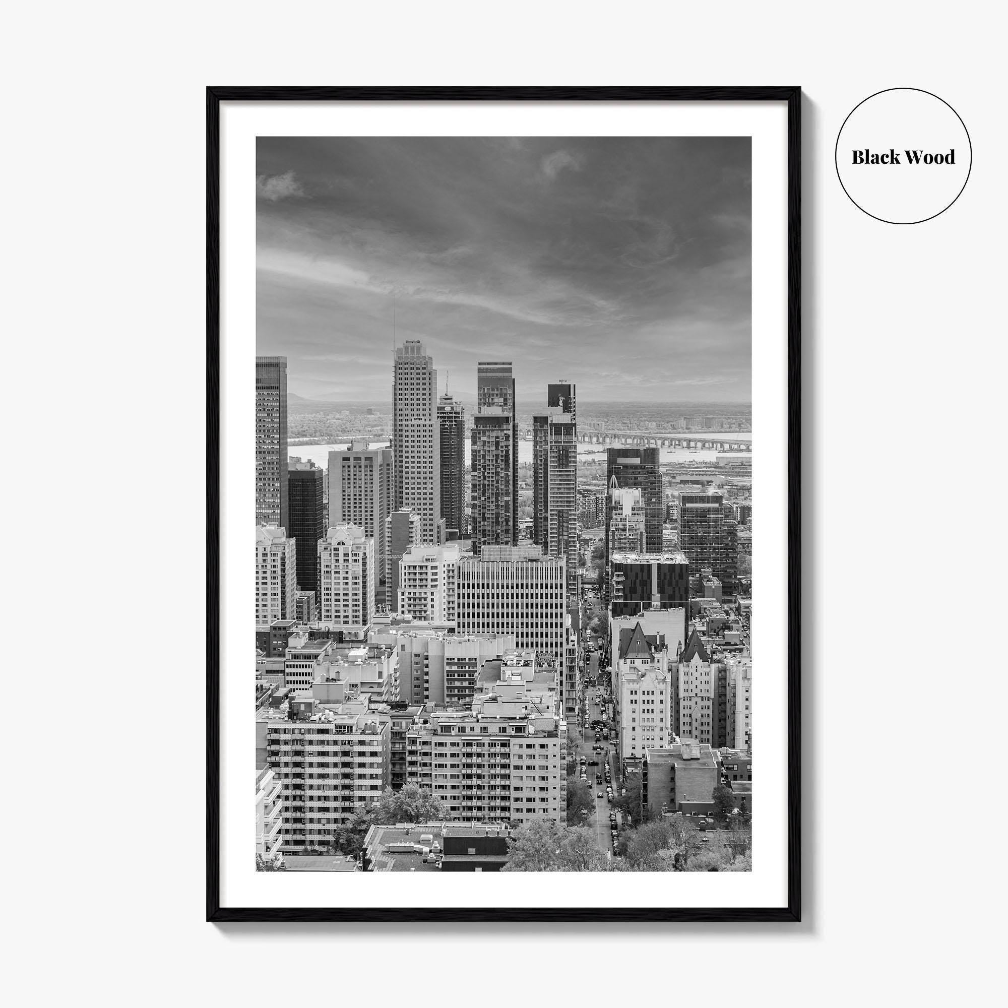Montreal Black and White Fine Art Photo Print, Quebec Canada, Montréal Poster