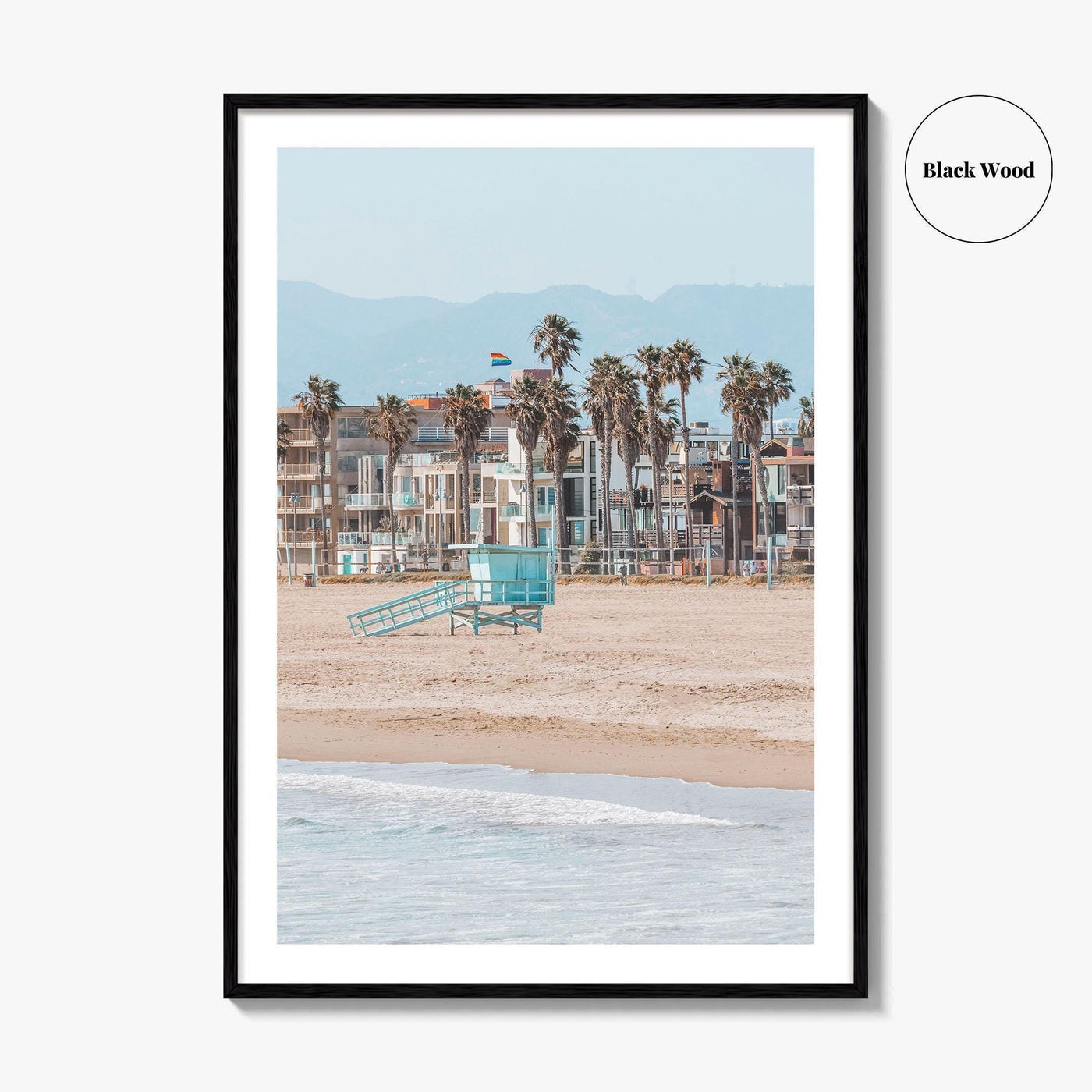 Venice Beach Fine Art Photo Print, Los Angeles, California, Santa Monica, USA, Poster