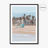 Venice Beach Fine Art Photo Print, Los Angeles, California, Santa Monica, USA, Poster