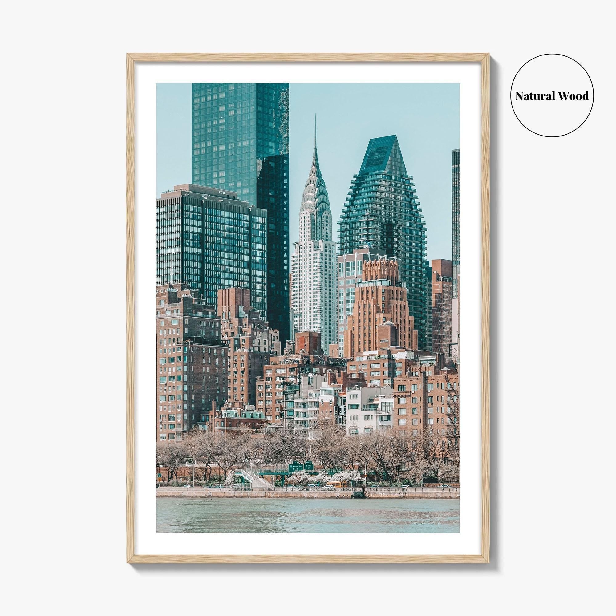 Roosevelt Island Skyline Fine Art Photo Print, Manhattan, East River, NYC Poster, New York