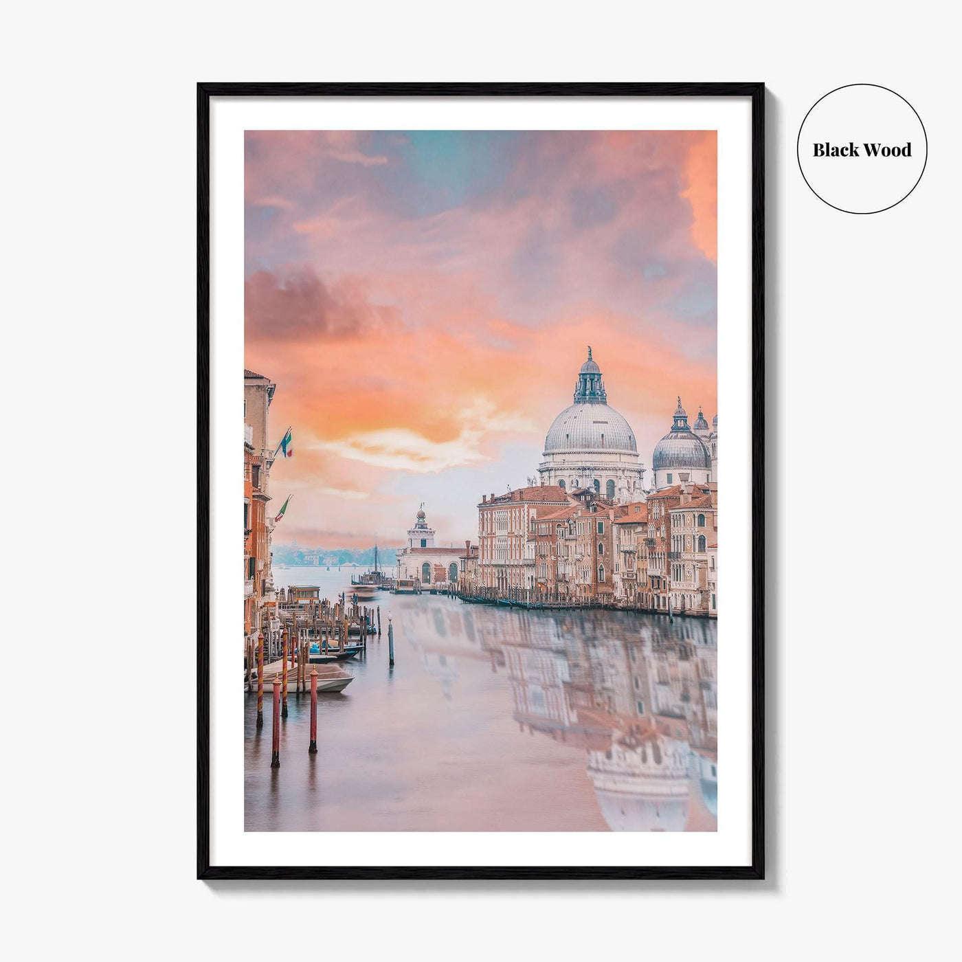 Venice Skyline Fine Art Photo Print, Venezia Italy Wall Decor Poster