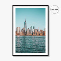 New York City Skyline Fine Art Photo Print, Liberty State Park, NJ, Wall Decor