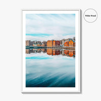 Westport Connecticut Fine Art Photo Print, Saugatuck River Bridge, CT Wall Poster, USA