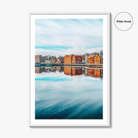 Westport Connecticut Fine Art Photo Print, Saugatuck River Bridge, CT Wall Poster, USA