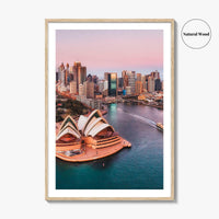 Sydney Skyline Fine Art Photo Print, Opera House, Harbour Bridge, Australia, Poster