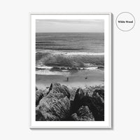 Montauk Black and White Fine Art Photo Print, Long Island Poster, Hamptons Poster