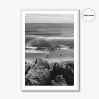 Montauk Black and White Fine Art Photo Print, Long Island Poster, Hamptons Poster