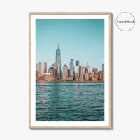 New York City Skyline Fine Art Photo Print, Liberty State Park, NJ, Wall Decor