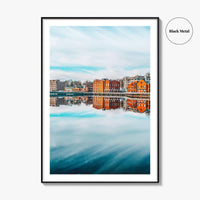 Westport Connecticut Fine Art Photo Print, Saugatuck River Bridge, CT Wall Poster, USA