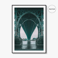Williamsburg Bridge Fine Art Photo Print, Manhattan, New York City, Wall Decor, Poster