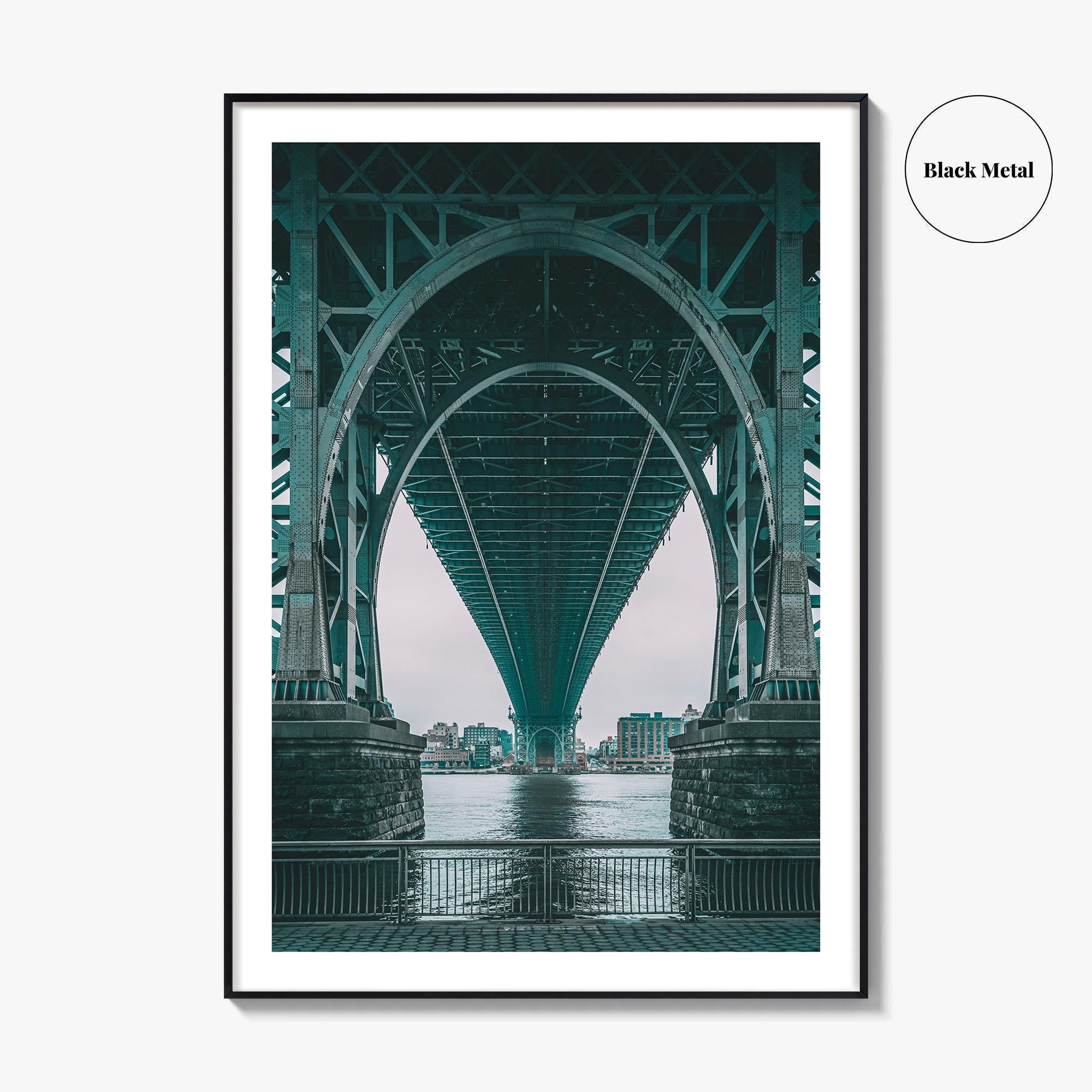 Williamsburg Bridge Fine Art Photo Print, Manhattan, New York City, Wall Decor, Poster