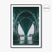 Williamsburg Bridge Fine Art Photo Print, Manhattan, New York City, Wall Decor, Poster