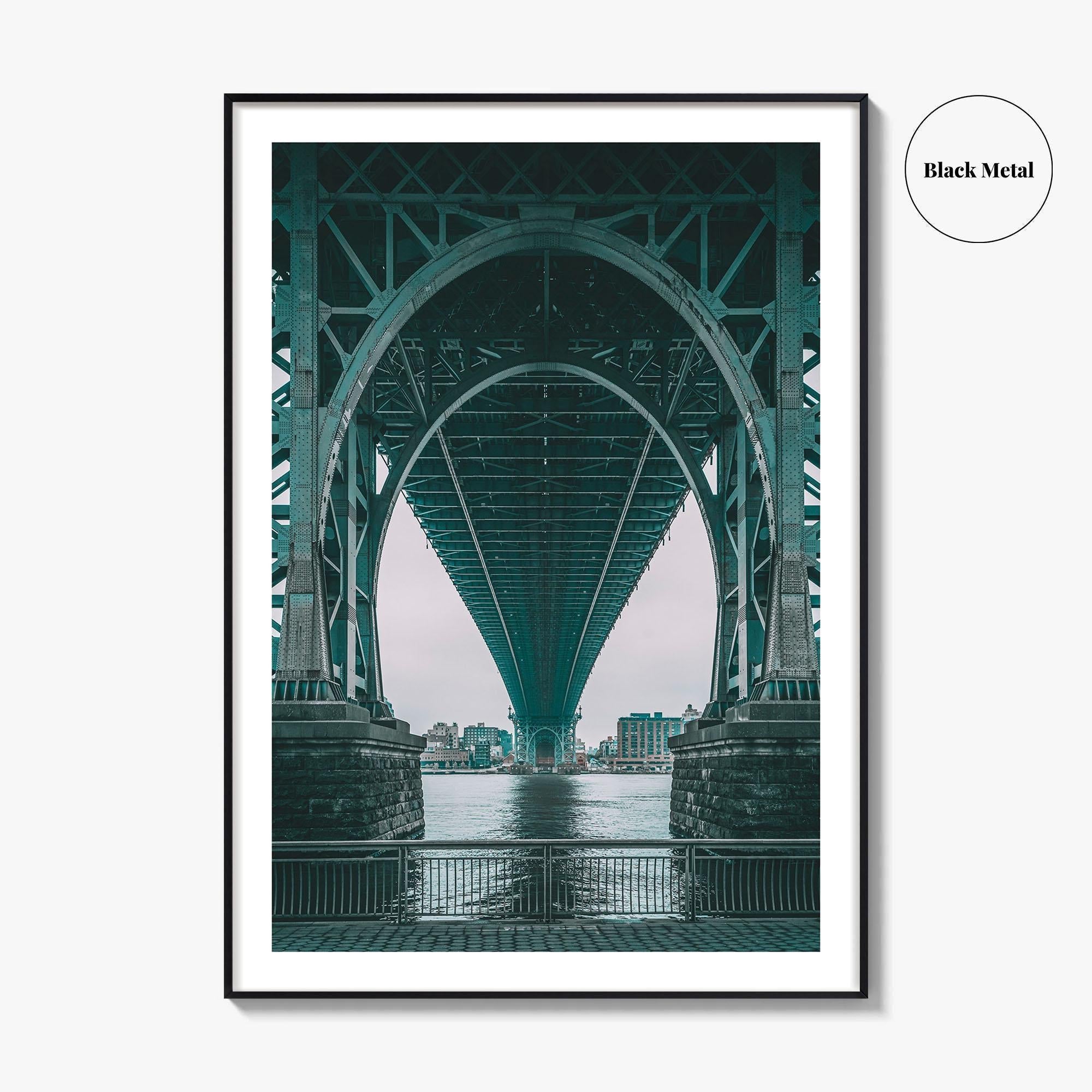 Williamsburg Bridge Fine Art Photo Print, Manhattan, New York City, Wall Decor, Poster