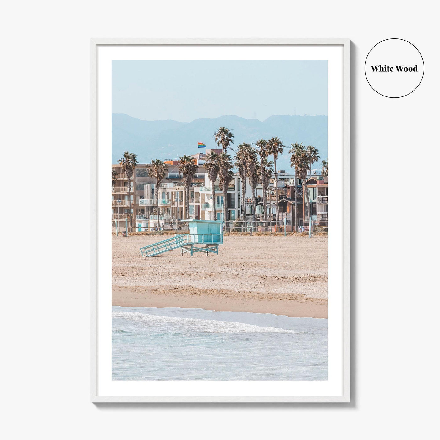 Venice Beach Fine Art Photo Print, Los Angeles, California, Santa Monica, USA, Poster