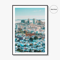 San Francisco Skyline Fine Art Photo Print, Corona Heights Park, California Wall Poster
