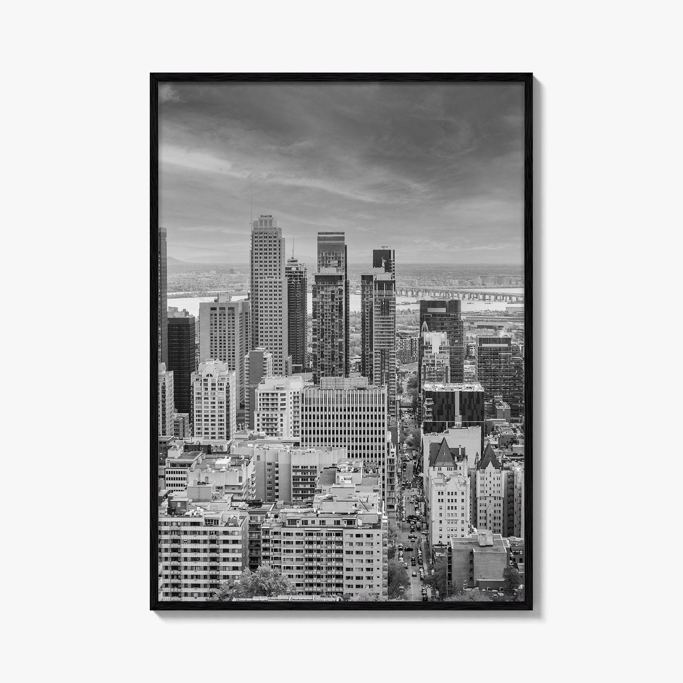 Montreal Black and White Fine Art Photo Print, Quebec Canada, Montréal Poster