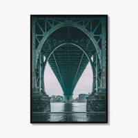 Williamsburg Bridge Fine Art Photo Print, Manhattan, New York City, Wall Decor, Poster