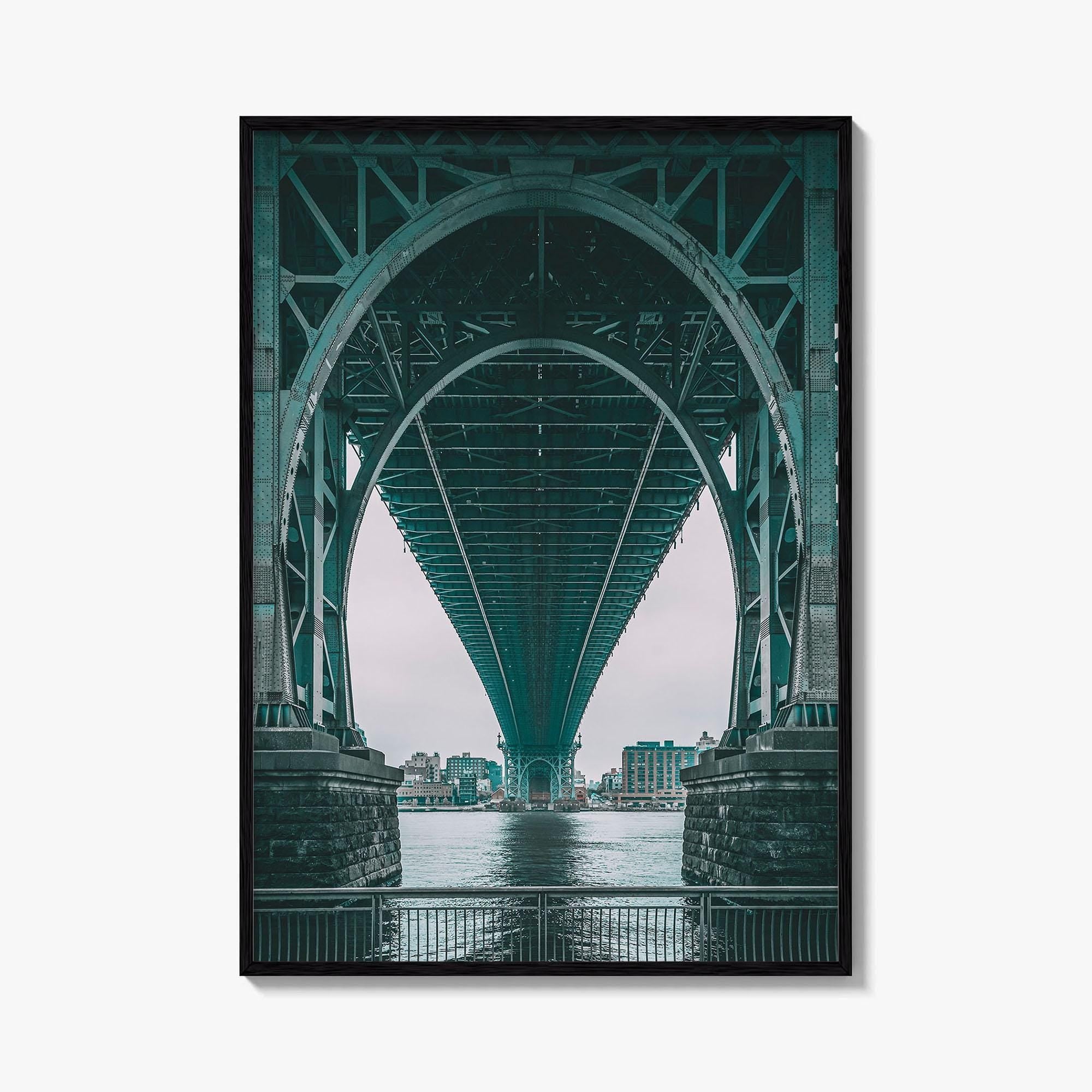 Williamsburg Bridge Fine Art Photo Print, Manhattan, New York City, Wall Decor, Poster